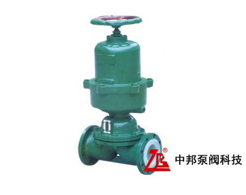 G641F46常閉式氣動(dòng)襯氟塑料隔膜閥